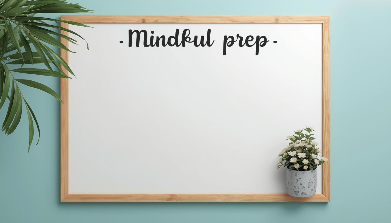 Khivaronhlox mindful prep board